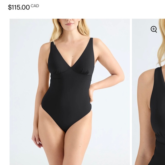 Knix Deep V One Piece Swimsuit - Picture 5 of 5